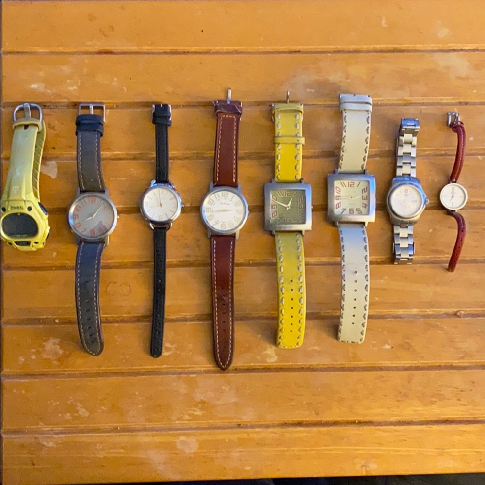 8 watches. All together or individually
